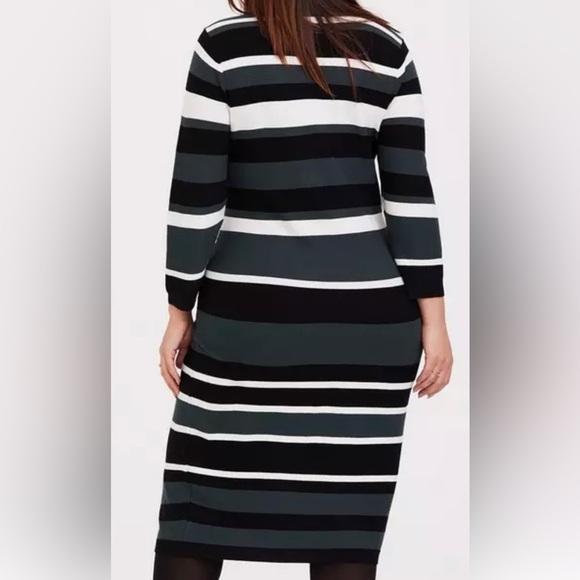 Torrid Midi Sweater Dress, Size M, EUC - Picture 4 of 8